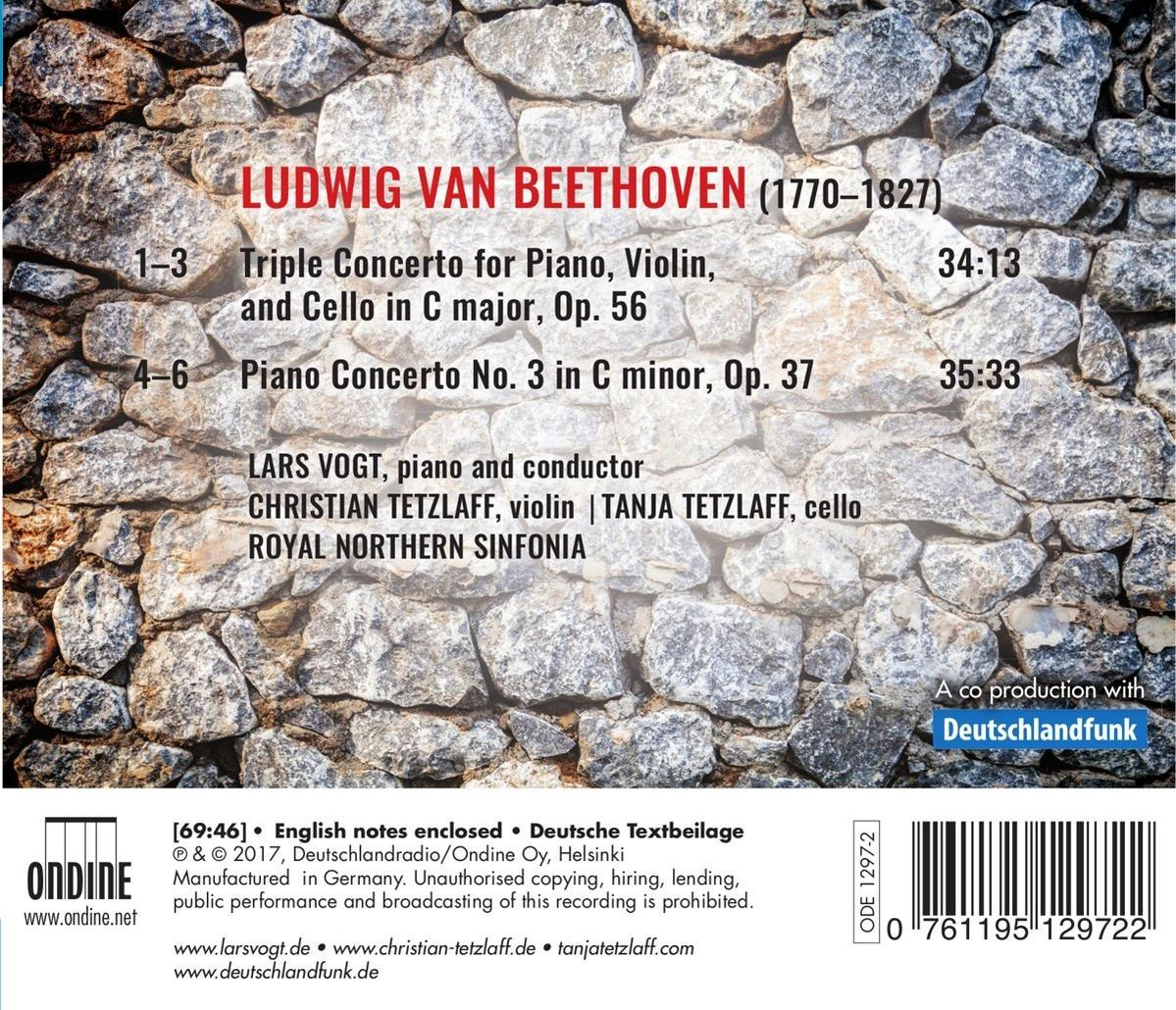 CD-Hülle hinten. Text beschreibt die Titelliste und Credits.