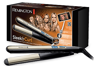 REMINGTON S 6500 Sleek & Curl Haarglätter,Temperaturstufen: variable Temperatureinstellung)