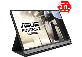 ASUS MB16ACM 15,6" IPS/ 1920X1080/ 60HZ/ 5MS/ USB-C/ ZenScreen Taşınabilir Full-HD USB Monitör Siyah