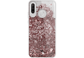 WHITE DIAMONDS Sparkle Rose Gold Hearts - Schutzhülle (Passend für Modell: Huawei P30 Lite)