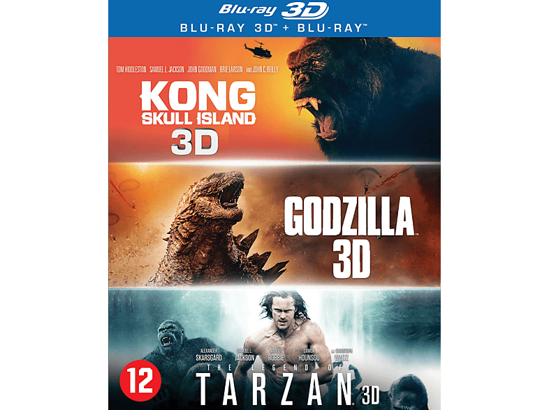 Godzilla + Kong + Tarzan Blu-ray