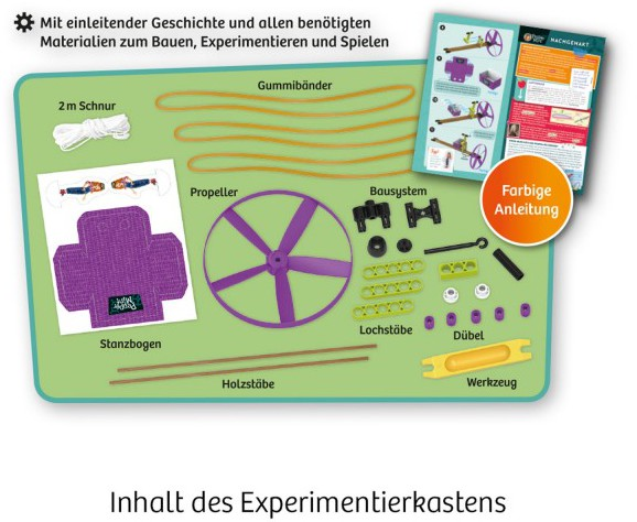 KOSMOS Pepper Mint Propeller-Racer Experimentierkasten, Mehrfarbig