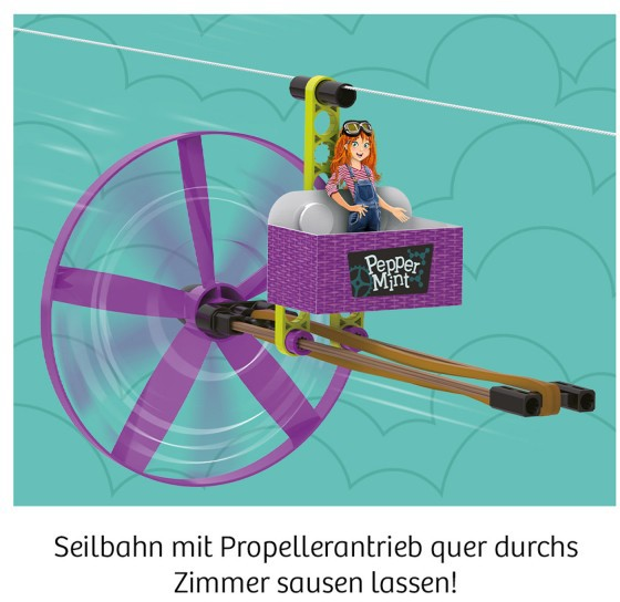 KOSMOS Pepper Mint Propeller-Racer Experimentierkasten, Mehrfarbig