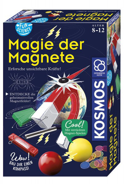 KOSMOS Fun Science Magie Magnete Mehrfarbig der Experimentierkasten