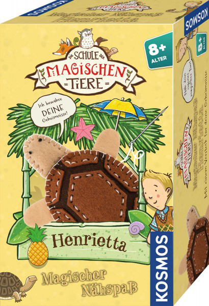 KOSMOS Die Schule der magischen Tiere - Magischer Nähspaß: Henrietta Nähset Mehrfarbig