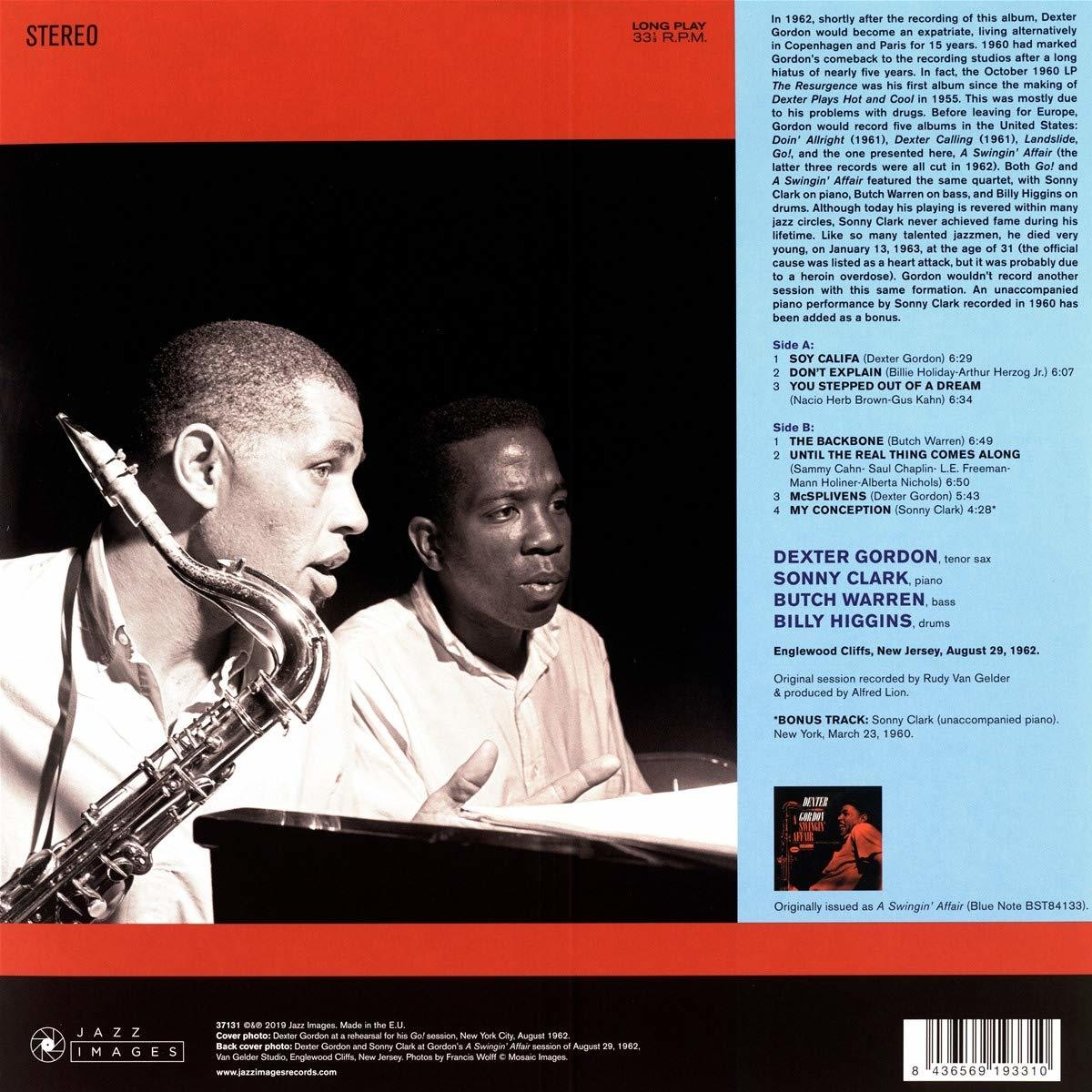 Dexter Gordon - SWINGIN' AFFAIR -HQ-  - (Vinyl)