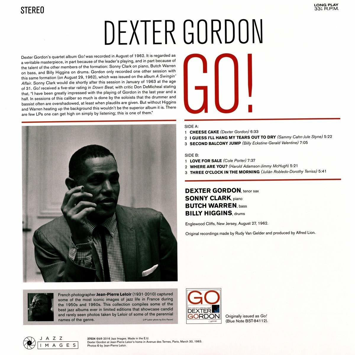 Dexter Gordon - Go! Vinyl)-Jean-Pierre (180g Leloir - Collection (Vinyl)