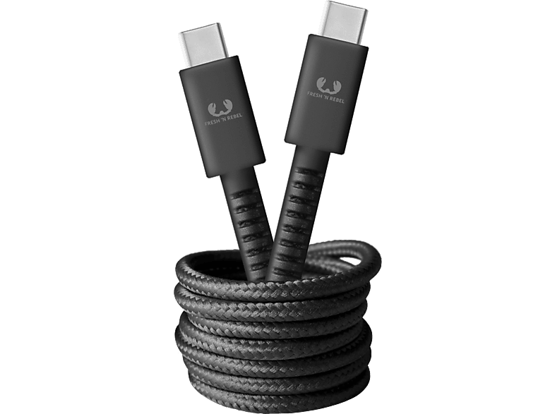 FRESH N REBEL USB-C-kabel - USB-C Fabriq 1.5 m Storm Grey (2CCC150SG)