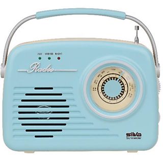 SILVA-SCHNEIDER Radio 1965, blau