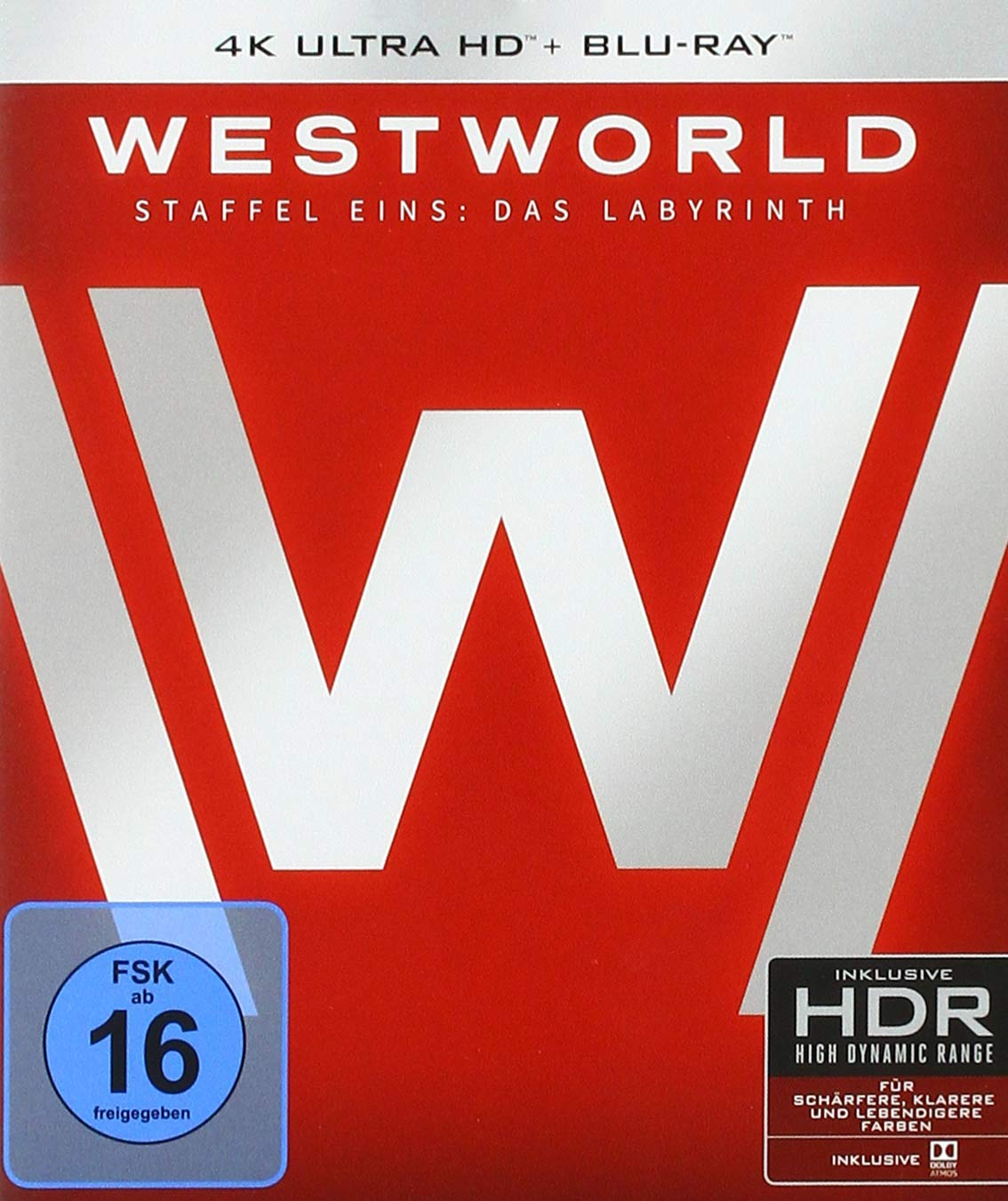Westworld - Staffel 1: Das Labyrinth (inkl HDR) [4K Ultra HD Blu-ray + Blu-ray]