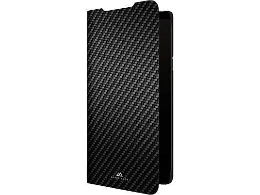 BLACK ROCK Flex Carbon - Booklet (Passend für Modell: Samsung Galaxy Note 10+ (5G))