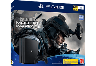 PlayStation 4 Pro 1TB - Call of Duty: Modern Warfare Bundle - Spielekonsole - Jet Black