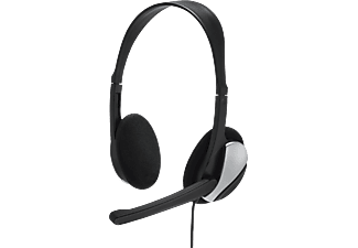 HAMA Essential HS 200 - PC-Headset (Kabelgebunden, Stereo, On-ear, Schwarz)