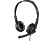 HAMA HS-P150 - Micro-casque (Câblé, Stéréo, On-ear, Noir/Argent)