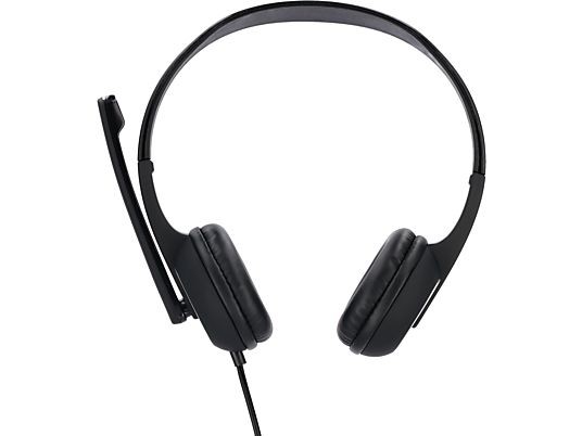 HAMA HS-P150 - Cuffie con microfono (Wired, Stereo, On-ear, Nero/Argento)