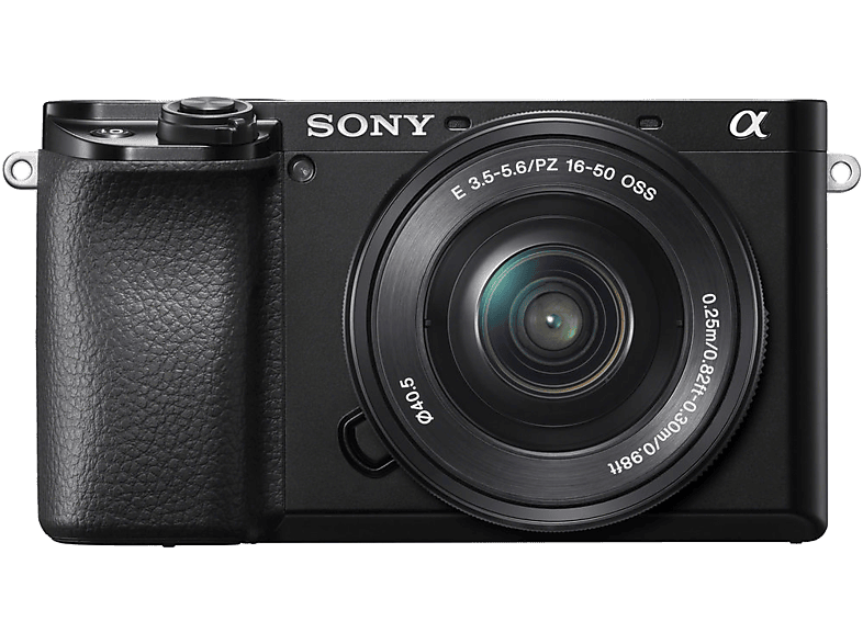 SONY A6100 Digitális fényképezőgép + 16-50 mm fekete kit (ILCE-6100LB)