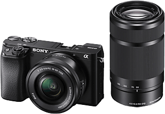 SONY A6100 Digitális fényképezőgép + 16-50 mm + 55-210 mm kit (ILCE-6100YB)