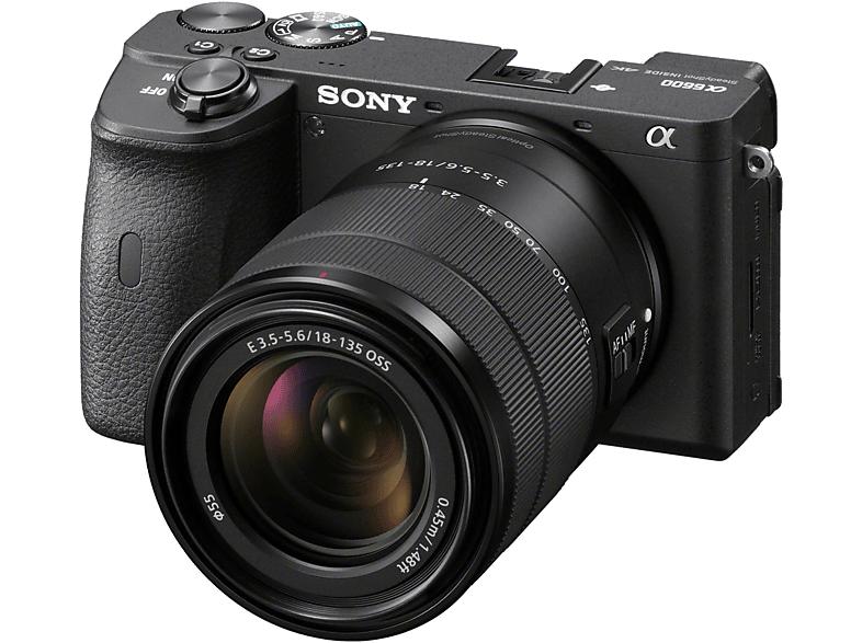 SONY A6600 Digitális fényképezőgép + 18-135 mm (ILCE-6600MB)