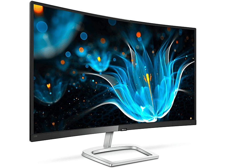 Monitor Philips 328e9qjab00 8128 cm 32 line 328e9qjab led fullhd freesync curvo 1 negroplata hd 5ms