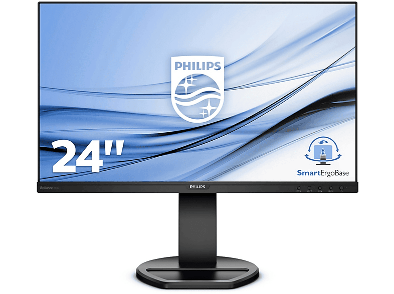 Monitor | Philips B-line 241B8QJEB/00, 24" Full HD, DisplayPort, DVI-D ...