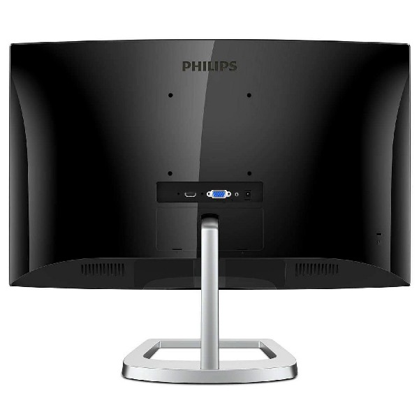 Monitor - Philips E-Line 248E9QHSB, 24" Full HD, Curvo, HDMI, VGA, LCD, Negro