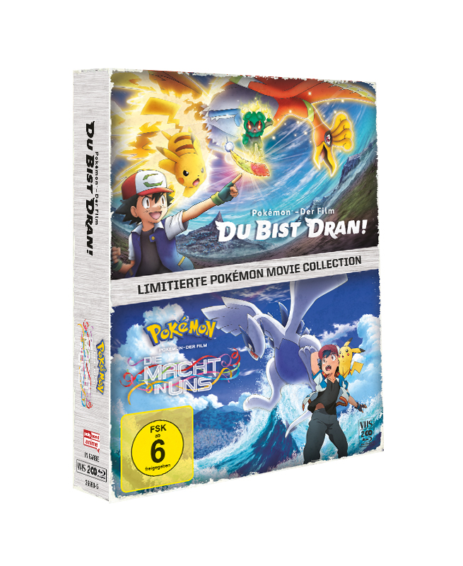 Pokémon: Du bist dran! & Pokémon: Die Macht in uns – Exklusive TAPE-Edition Blu-ray