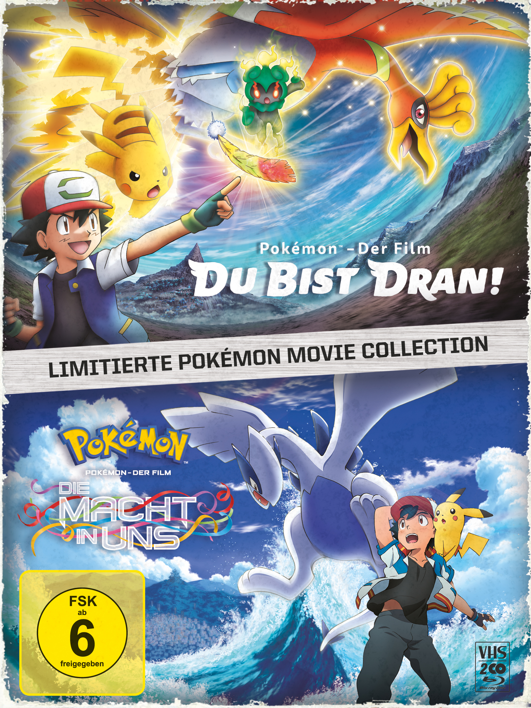 Pokémon: Du bist dran! & Pokémon: Die Macht in uns – Exklusive TAPE-Edition Blu-ray