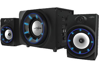 HAMA uRage SoundZ 2.1 Essential - Sistema audio gaming (Nero)