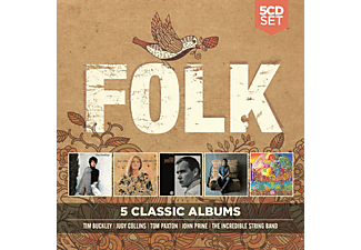Tim Buckley;Judy Collins;Tom Paxton;John Prine;The Incredible String Band - FOLK | CD