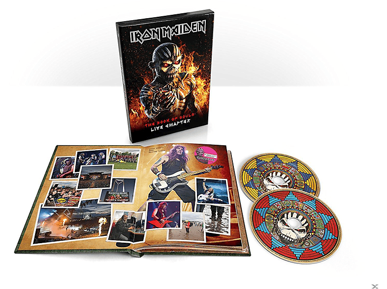 Thumbnail - Iron Maiden - The Book Of Souls: Live Chapter (Deluxe Edition) (CD)