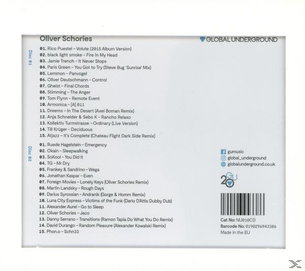 VARIOUS - Global Underground: Nubreed 10  - (CD)