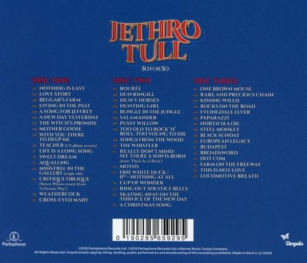 Jethro Tull - 50 For 50  - (CD)