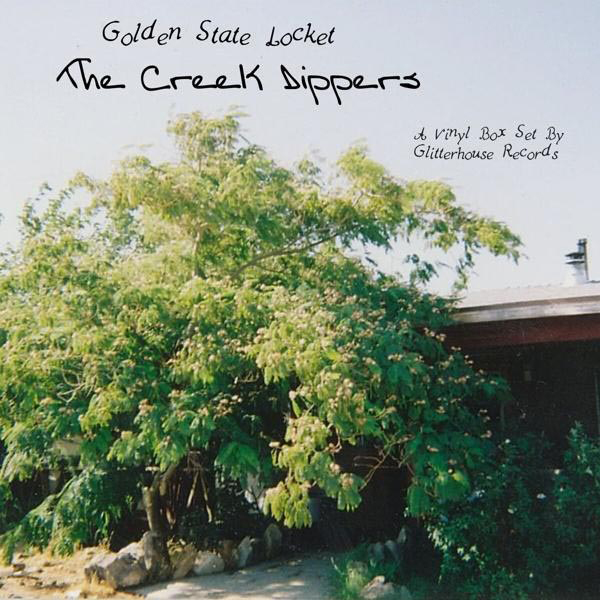 Ein Albumcover für The Creek Dippers mit dem Titel Golden State Locket.