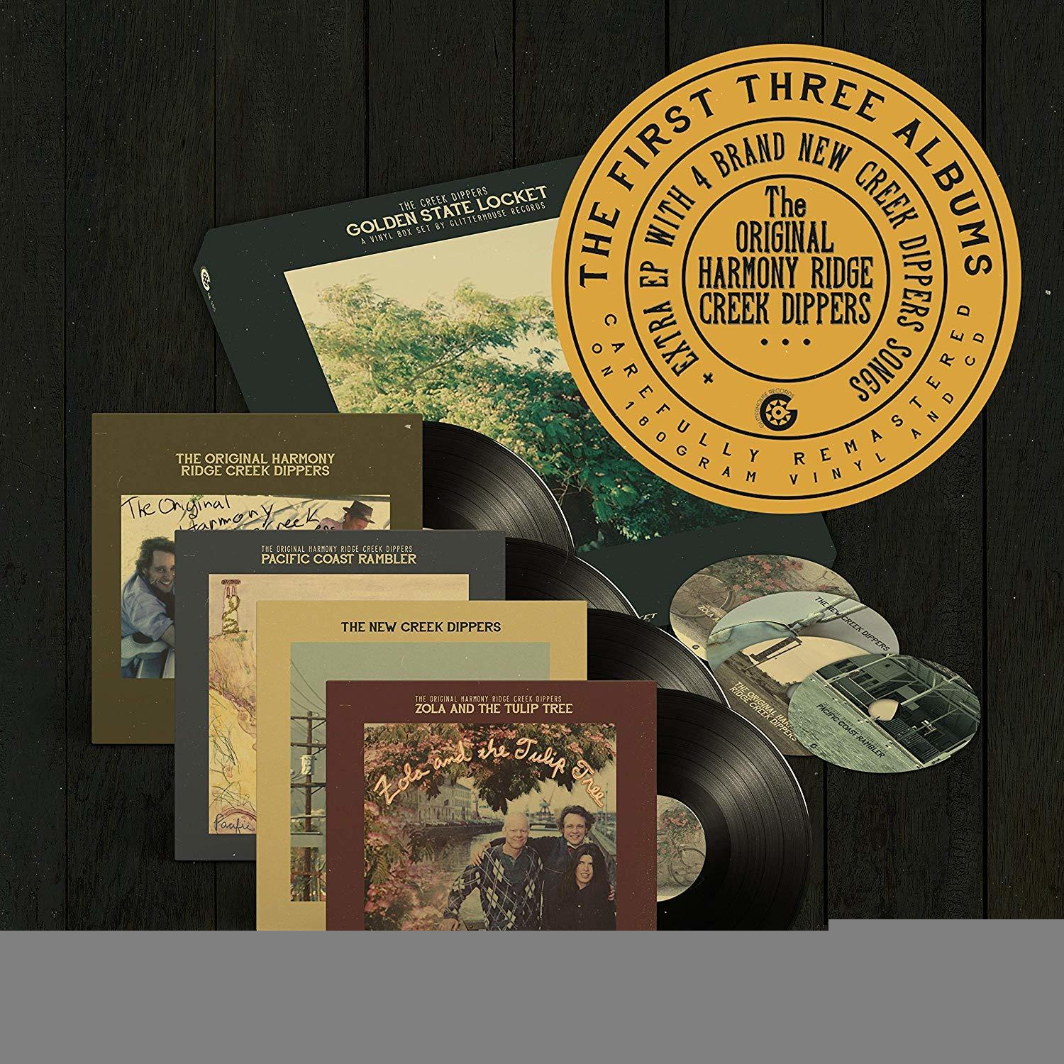 Creek Dippers - Golden State Locket (3LP,CD+12")  - (LP + Bonus-CD)