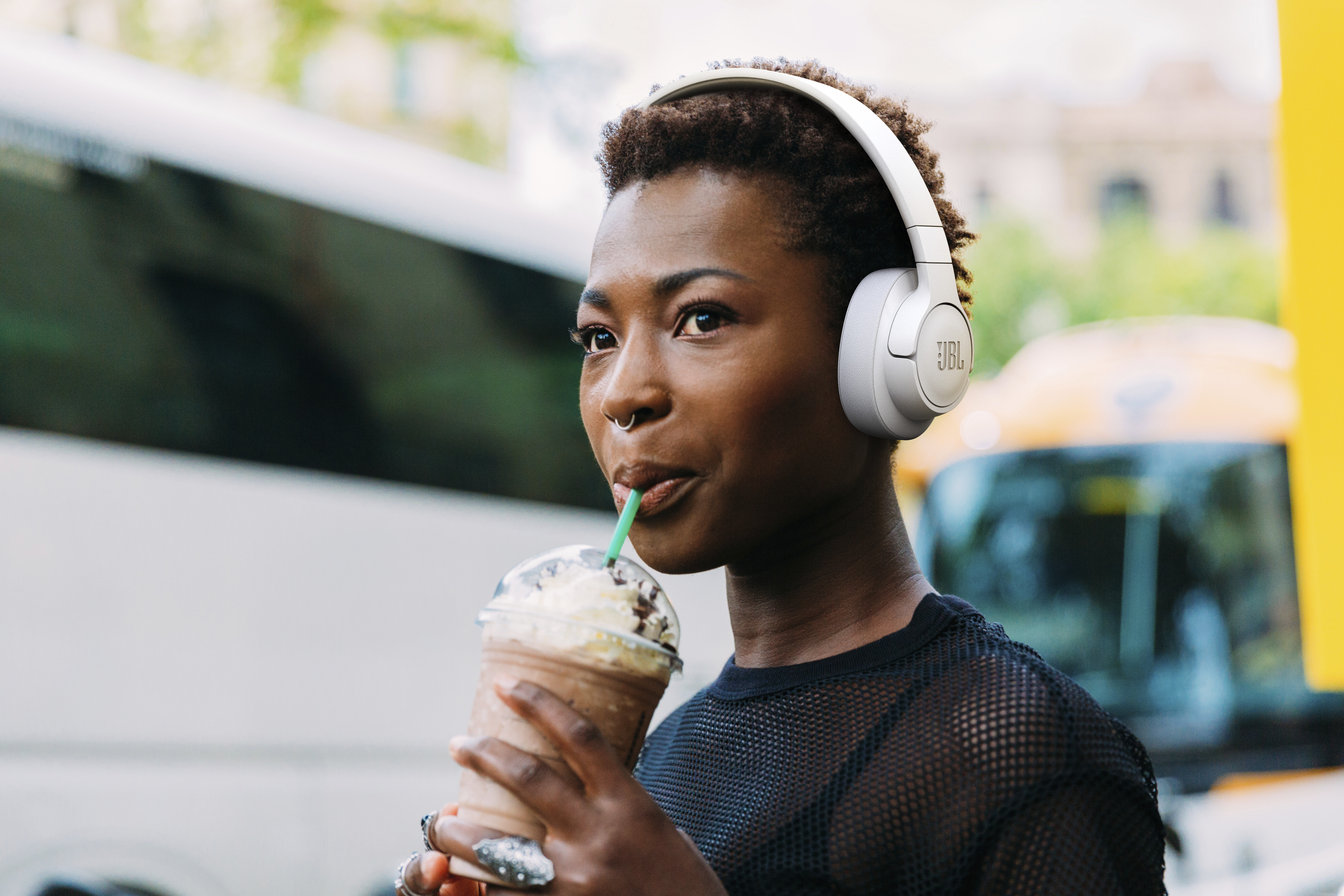 JBL Bluetooth Kopfhörer Tune750BT Over-Ear, weiß