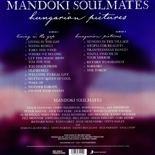 Mandoki Soulmates - Living in The Gap + Hungarian Pictures Limited Premium Box  - (CD)
