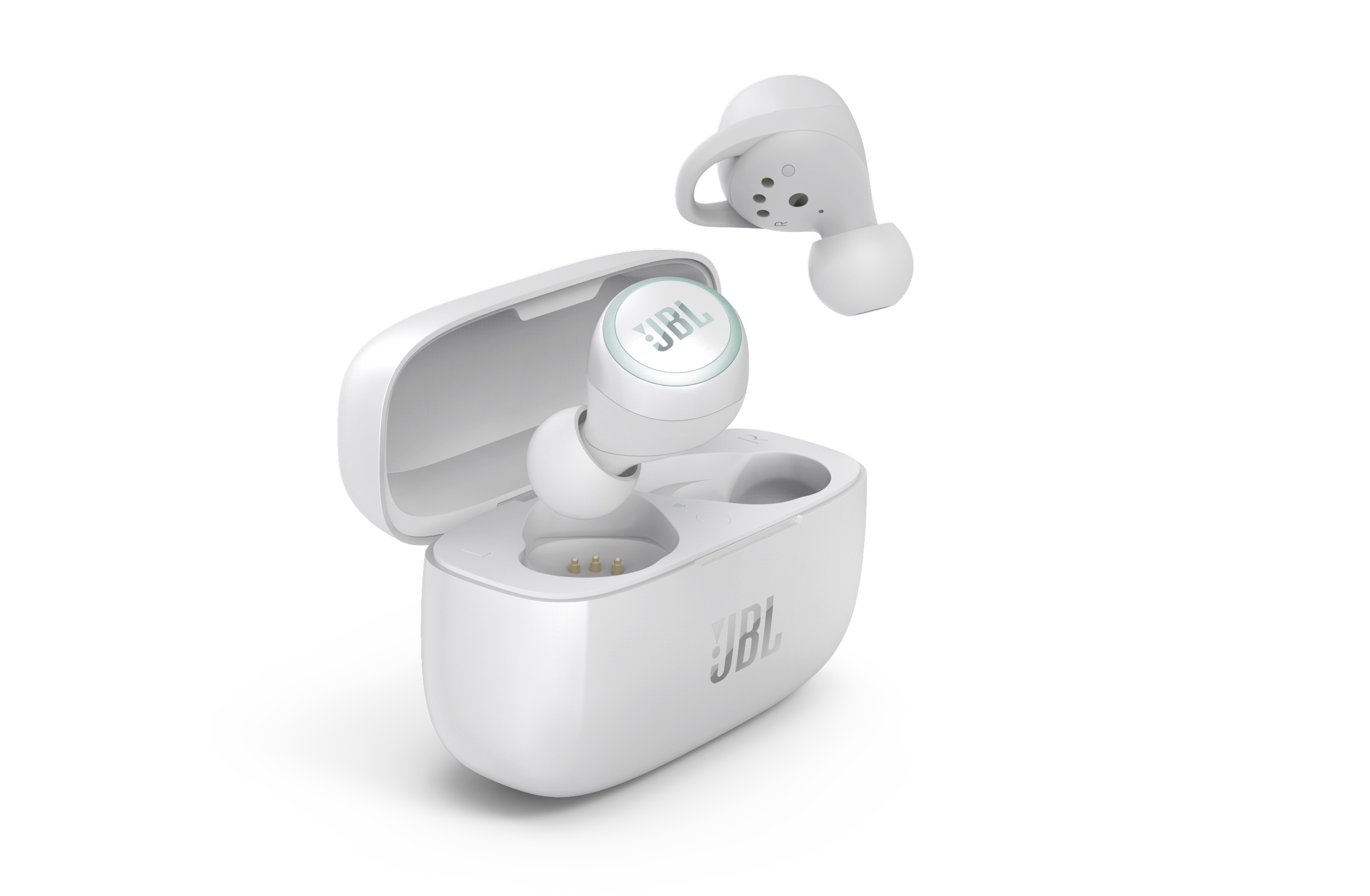JBL Live 300 TWS, In-ear Kopfhörer Bluetooth Weiß