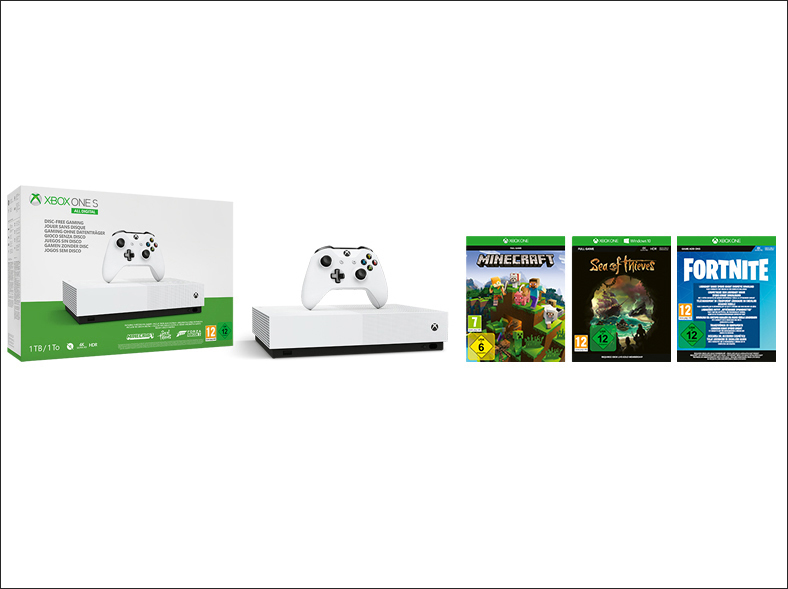 MICROSOFT Xbox One S 1TB – All Digital Edition