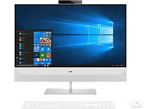 HP Pavilion 27-xa0244nz - All-in-One-PC (27 ", 512 GB SSD, Snowflake White)