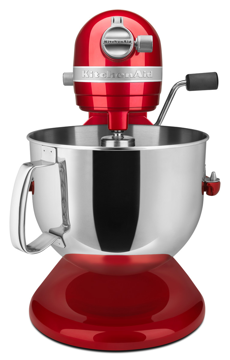 KITCHENAID 5KSM7580XECA Artisan Küchenmaschine Rot (Rührschüsselkapazität: 6,9 l, 500 Watt)