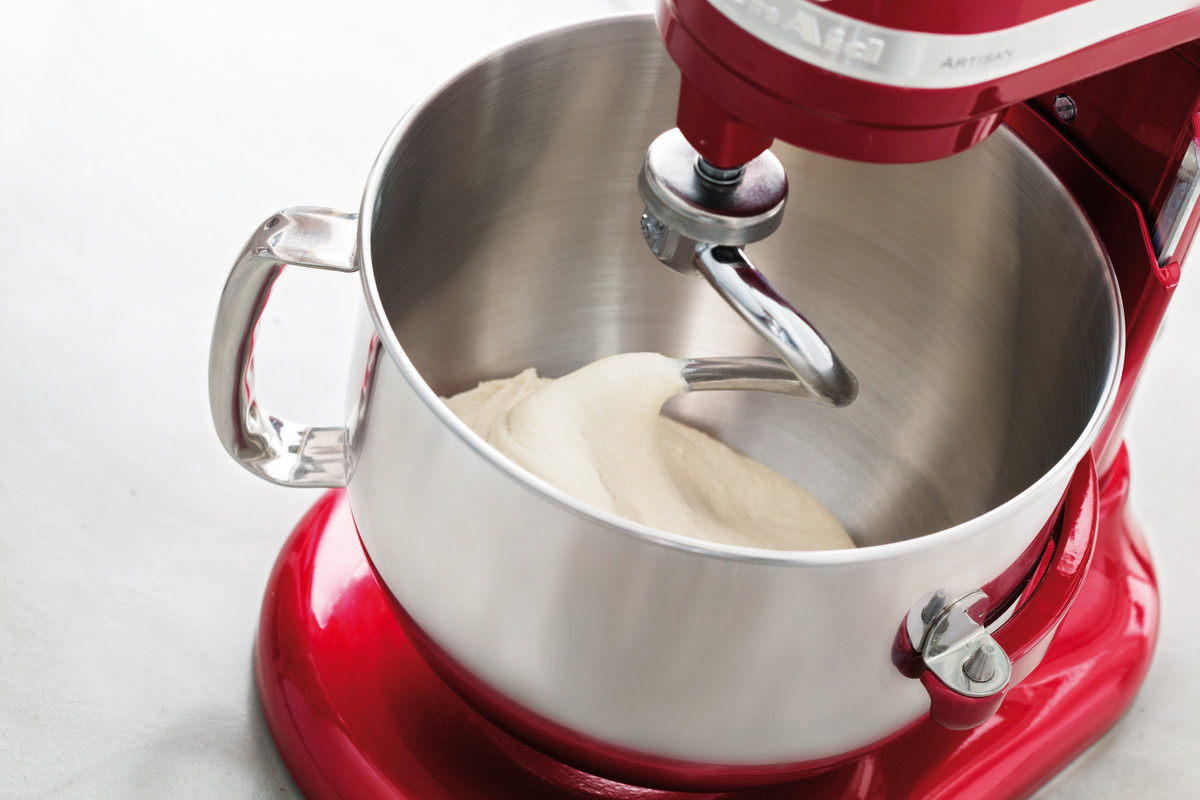KITCHENAID 5KSM7580XECA Artisan Küchenmaschine Rot (Rührschüsselkapazität: 6,9 l, 500 Watt)