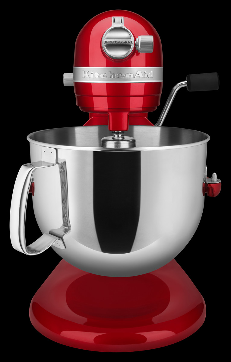 KITCHENAID 5KSM7580XECA Artisan Küchenmaschine Rot (Rührschüsselkapazität: 6,9 l, 500 Watt)