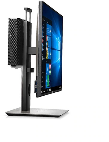 DELL - B2B MFS18 Monitorhalterung, max. 27 Zoll, Schwarz/Silber