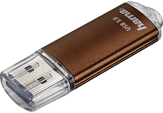 HAMA Laeta - USB-Stick  (128 GB, Braun)