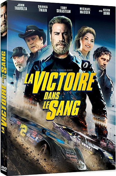 DVD-hoes: 'La Victoire Dans Le Sang', John Travolta en anderen in race-scène.