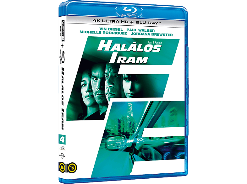 Halálos iram (4K Ultra HD Blu-ray + Blu-ray)