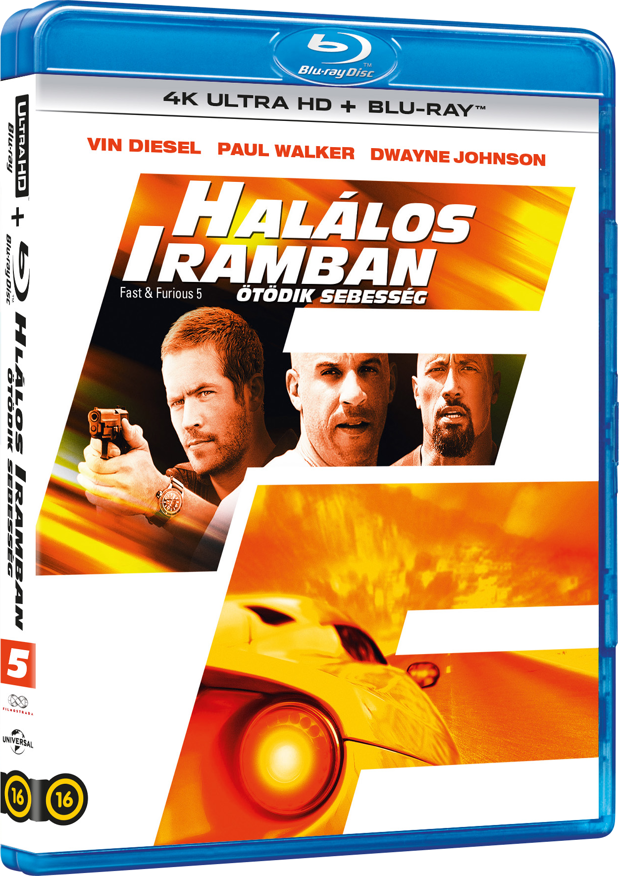 Halálos iramban: Ötödik sebesség (4K Ultra HD Blu-ray + Blu-ray)