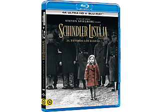 Schindler listája - 25. évfordulós kiadás (4K Ultra HD Blu-ray + Blu-ray)