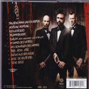 CD-Cover mit drei Männern in Anzügen.