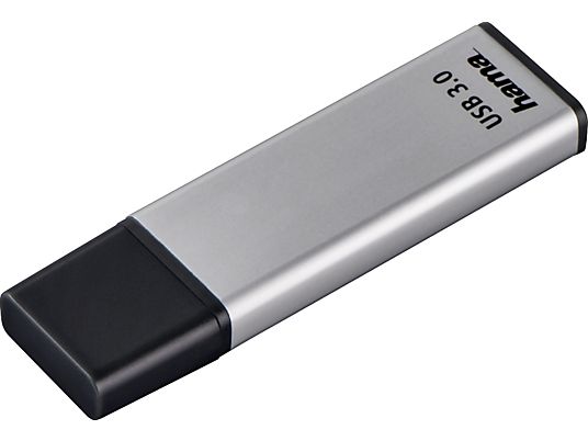 HAMA Classic - USB-Stick  (256 GB, Silber)